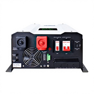 เครื่องสำรองไฟฟ้า (UPS) แบบแยกเฟสเดียว 120V/240V 10kW 48VDC พร้อมจอ LCD และระบบ MPPT 120A คลื่นไซน์บริสุทธิ์ สำหรับสำรองไฟบ้านทั้งหลังและระบบโซลาร์เซลล์ - Product Image 3