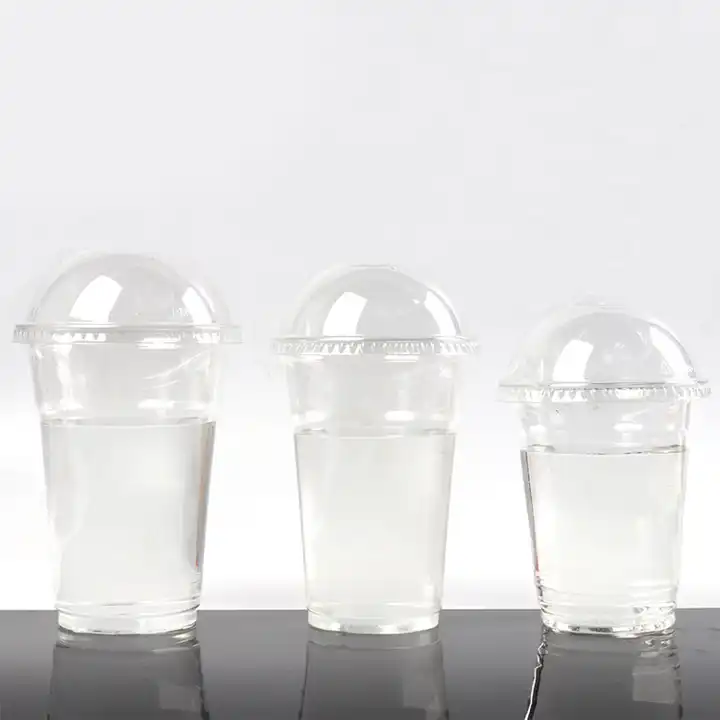 cups with lids raw materials for
