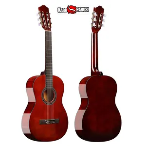 Nhạc Cụ Dây Đàn Guitar Cổ Điển 36 Inch Được Đánh Bóng Chất Lượng Tốt Nhất Cho Người Mới Bắt Đầu