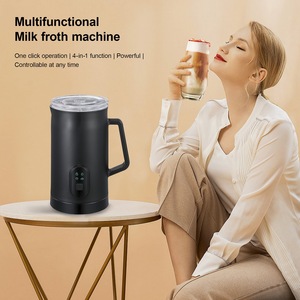 Espumador de Leche con Certificación CE - Vaporizador de Leche Eléctrico Silencioso con Revestimiento Antiadherente Ecológico - Product Image 1