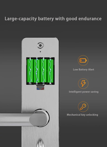 Mật khẩu khóa cửa khách sạn 304 thép không gỉ thẻ RFID hệ thống quản lý khách sạn khóa cửa với 304 SS mộng ttlock ứng dụng - Product Image 4