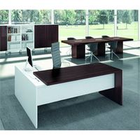 Table de bureau contemporaine RUNA, convertible, en bois, sur mesure, de luxe, avec 200 couleurs, garantie 10 ans, usage commercial
