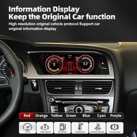8.8 pouces IPS tactile Internet Radio BT Carplay Auto Android tablette lecteur vidéo de voiture pour Audi A4 B8 2009-2016