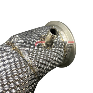 Tubería de Escape de Acero Inoxidable de Alto Rendimiento para Maserati <span class=keywords><strong>MC20</strong></span> <span class=keywords><strong>Cielo</strong></span> 3.0T V6 OPF, Tubos Rectos con Protección Térmica - Product Image 4