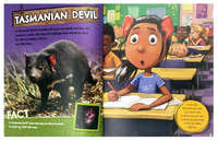 ¿Qué pasaría si tuvieras orejas, dientes y patas de animales? Juego de 12 libros de cuentos en inglés de ciencia popular para niños sobre T-Rex