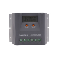 Contrôleur de charge solaire intelligent Lumiax 12V 24V 48V 60A avec écran LCD, protection IP32, RS485