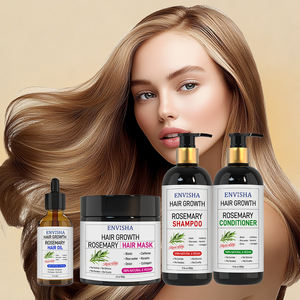 <span class=keywords><strong>Champú</strong></span> y Acondicionador para el Cuidado del Cabello con Romero, para Cabello Largo y Rizado, que Estimula el Crecimiento y Previene la Caída, Suave y Sedoso, Venta al Por Mayor - Product Image 5