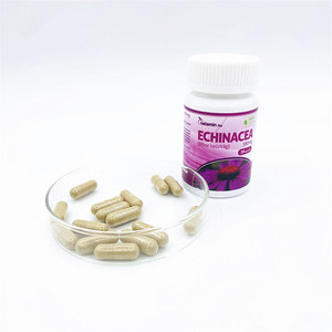 Venta al por mayor de fábrica <span class=keywords><strong>Echinacea</strong></span> Purpurea Flower Extract Polifenoles 4% Natural <span class=keywords><strong>Echinacea</strong></span> Extract Powder Capsules - Product Image 3