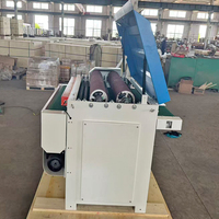 Máquina lijadora de tambor de madera maciza de doble rodillo y banda ancha, superventas en Europa