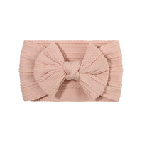 Headband Bayi Terlaris Gaya Eropa Amerika, Katun Jacquard Elastis, Pita Lebar 16*9cm, Dekorasi Hadiah Rambut