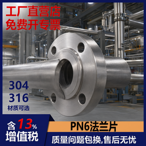 Anillo de Acero Inoxidable 304 con Brida Deslizante PN6 Soldada para Equipos Industriales - Product Image 3