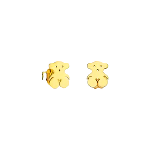 <span class=keywords><strong>Pendientes</strong></span> de Alta Calidad en Oferta 20226, Aros de Metal Pulido con Forma de Osito, Ideales para Uso Diario y Fiestas - Product Image 4