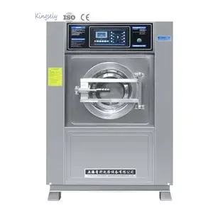 Grote Commerciële Wasmachine Geavanceerde Technologie Stapel 16Kg Capaciteit Industriële Wasmachine