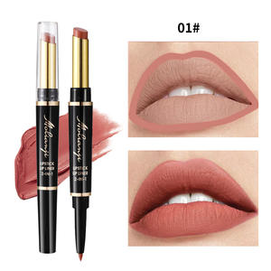 Vente en gros et sur mesure 2025 nouveau brillant à <span class=keywords><strong>lèvres</strong></span> à double extrémité-rouge à <span class=keywords><strong>lèvres</strong></span> et <span class=keywords><strong>crayon</strong></span> à <span class=keywords><strong>lèvres</strong></span> 2 en 1 pour un <span class=keywords><strong>contour</strong></span> précis multi-usage sans décoloration - Product Image 6