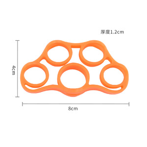 Entraîneur de résistance des doigts Yining en silicone 8x4x1.2cm, équipement de fitness, outil d'exercice pour la force de préhension - Product Image 2
