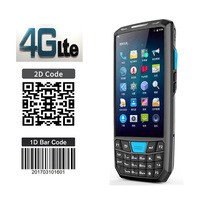 Dispositif terminal portable Android 9.0 à haut coût Collecteur de données robuste Scanner de codes à barres 1d 2d Pda pour l'inventaire d'entrepôt