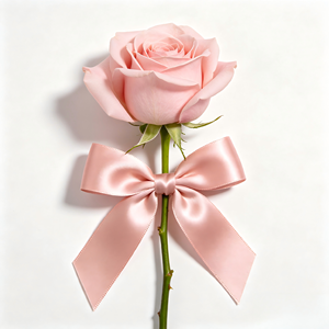 Noeud en satin pré-noué de couleur pastel, prêt à l'emploi, pour décoration de fête de printemps pour bébé fille - Product Image 2