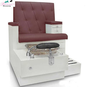 Banc de pédicure simple/Double, facile à nettoyer sur mesure, avec sortie USB - Product Image 3