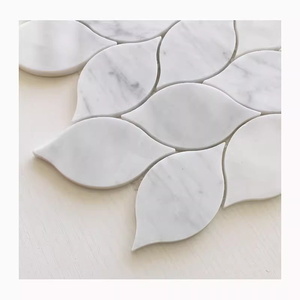 Mosaico de Mármol Blanco de Alta Calidad en Oferta para Paredes Interiores y Baños, Diseño Contemporáneo - Product Image 4