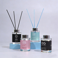 Diffuseur de parfum artisanal en verre écologique de 120 ml, parfum d'ambiance du Moyen-Orient, arôme arabe, osmanthus, jasmin, sans alcool