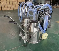 Machines à traire avec véhicule mobile