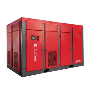 Compresor de aire de alta presión, piezas de repuesto de 200 litros, 160kw, 185cfm, China