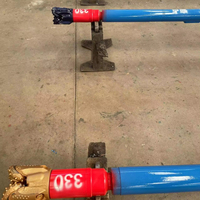Moteur de forage YDHDD 102 pour boue de forage avec conception à queue longue, kit de rechange pour trépan, filetage NC31/NC32 pour forage de puits, matériau au chrome