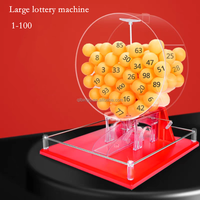 Machine de loterie en ligne Gravity Selection Lucky Lottery, 100 balles de ping-pong, jeu de tirage Roue du Requin, loterie en libre-service