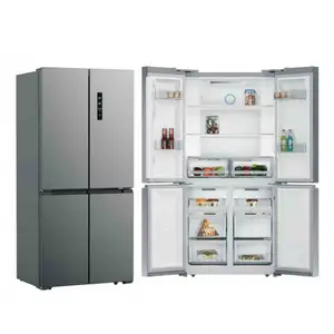 588L Low Power Consumption Inverter Type 4 Door Frigo Refrigerator