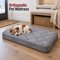 Matelas orthopédique pour chien avec une hauteur de 11 cm et une housse extérieure amovible et lavable pour des gammes de produits personnalisés pour animaux de compagnie