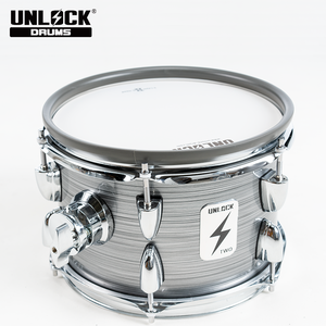 BarbieCore Retro Vibe 8 pouces Grey Tom Bass Drum Kit Professional Roland/<span class=keywords><strong>Yamaha</strong></span> Esthétique Mesh Head Upgrade Hybrid Mesh/Acoustic - Product Image 4