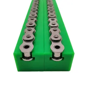 Polyethylene chain guide wear-resistant strip CKG stainless steel 5 min 10A plastic assembly line equipment chain guide