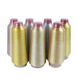 High Tenacity MS ST Type <strong>Gold</strong> Metallic Thread <strong>Yarn</strong> for Embroidery Knitting and Weaving - Product Image 6