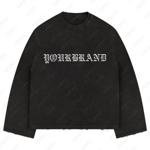 Fabrication sur mesure, veste d'hiver pour homme, vintage, double couche, manches longues, fermeture éclair, col rond, uni, décontracté, coupe classique, coton/polyester - Product Image 5