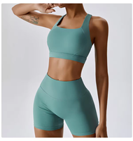 Ensemble de Sport Personnalisé avec LOGO, 3 Pièces, Vêtements d'Athlétisme pour Femmes, Tenue de Fitness et Yoga, Ensembles d'Entraînement de Gymnastique pour Femme