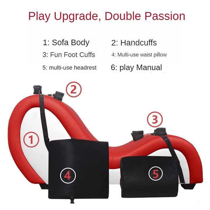 Hotel Bedroom Relaxing Sofa Chair Multi-function Intimacy Postures Sex ...