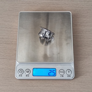 L6133 Couvercle de trou de trop-plein <span class=keywords><strong>pour</strong></span> lavabo rond en ABS moderne, usage hôtelier - Product Image 4