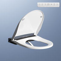 Bidet électrique à couvercle automatique autonettoyant, fermeture en douceur, siège de toilette chauffant intelligent