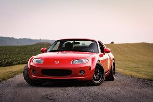 Para Mazda MX5 NC NC1 NCEC Roadster OE tipo parachoques delantero Miata MX5 carbono - Product Image 3