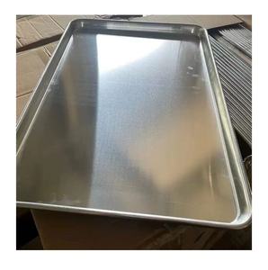 Di alta qualità commerciale in alluminio 1060 <span class=keywords><strong>teglia</strong></span> 60*40cm 18*26 pollici <span class=keywords><strong>Pizza</strong></span> pane torta <span class=keywords><strong>forno</strong></span> <span class=keywords><strong>teglia</strong></span> in acciaio <span class=keywords><strong>teglia</strong></span> per uso domestico - Product Image 1