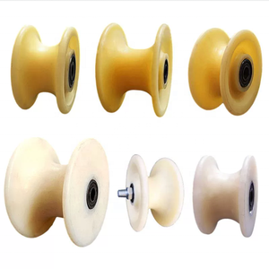 Cáp trống ròng rọc khay con lăn cáp dây hướng dẫn bánh xe ròng rọc Con lăn cáp Nylon nhựa ròng rọc ròng rọc im lặng theo dõi con lăn - Product Image 4