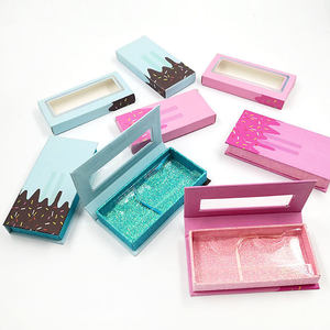 Caja de Regalo Plegable Rectangular Pequeña Personalizada, Materiales Biodegradables para Empaque de Pestañas y Lentes de Contacto con Logotipo Impreso - Product Image 6