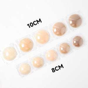 Empanadas mate impermeables <span class=keywords><strong>sin</strong></span> pegamento adhesivo silicona pecho Invisible cubierta de pezón <span class=keywords><strong>sin</strong></span> costuras con <span class=keywords><strong>ampolla</strong></span> transparente - Product Image 3