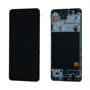 Display LCD Touch Screen Completo da 6,5 Pollici Nero per Samsung Galaxy A51, Ricambio A515F Service Pack - Product Image 2