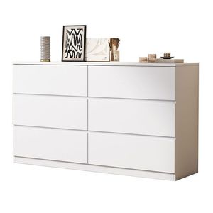 Cómoda Clásica <span class=keywords><strong>de</strong></span> Madera Resistente, Venta Directa <span class=keywords><strong>de</strong></span> Fábrica, Mueble <span class=keywords><strong>de</strong></span> Dormitorio <span class=keywords><strong>de</strong></span> MDF con 8 Cajones, Almacenamiento para Sala <span class=keywords><strong>de</strong></span> Estar - Product Image 4