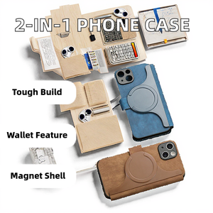 Étui de téléphone à <span class=keywords><strong>clapet</strong></span> magnétique 2-en-1 en cuir PU personnalisé pour <span class=keywords><strong>iPhone</strong></span> 16 15 14 13 <span class=keywords><strong>12</strong></span> Pro Max étuis de téléphone portable - Product Image 2