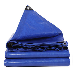 Shengde Tarpaulin Double Blue 100% Waterproof Sunscreen Cargo Cover Outdoor Use - Product Image 1