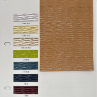 Cuir synthétique PU gaufré à motif animal, résistant à l'usure et aux rayures, 0,7-1,0 mm, pour sacs, boîtes cadeaux, chaussures
