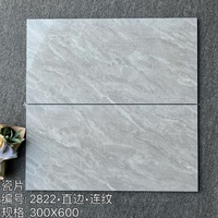 Vente Flash : Carreaux Muraux en Porcelaine 300x600mm, Étanche, Antidérapant, Résistant aux Acides, 6 Motifs Marbre pour Centres Commerciaux, Espaces Commerciaux et Résidentiels