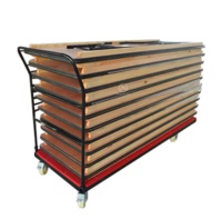 Table de planche pliable en bois de contreplaqué, 1 pièce, prix de gros, pour fête de mariage
